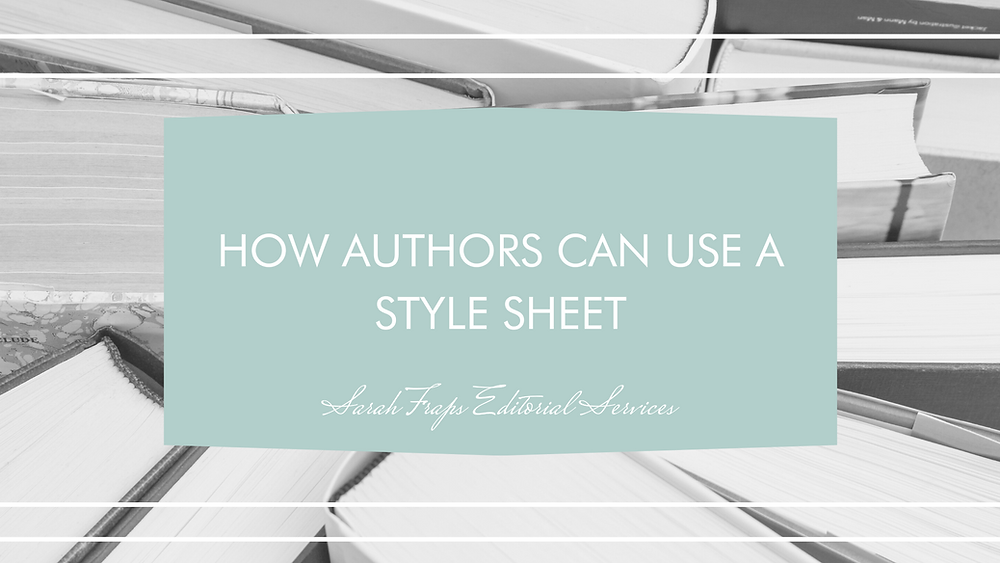 What's a style sheet and how do I create one? Help for indie authors ... What's a style sheet and how do I create one? Help for indie authors ...